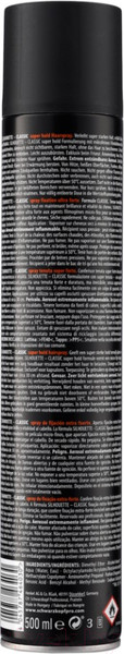 Изображение товара Лак для укладки волос Schwarzkopf Professional Silhouette Pure Hairspray Super Hoild (500мл)