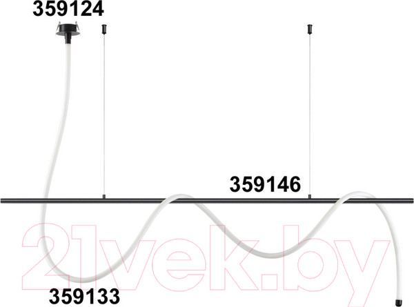 Изображение товара Потолочная база для светильника Novotech Ramo 359146