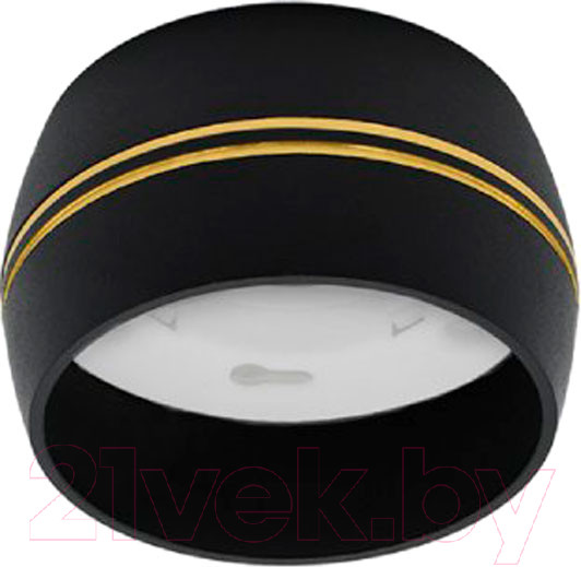 Изображение товара Точечный светильник INhome НПБ DECO-GX53-RS-BG / 4690612046402 (черный)