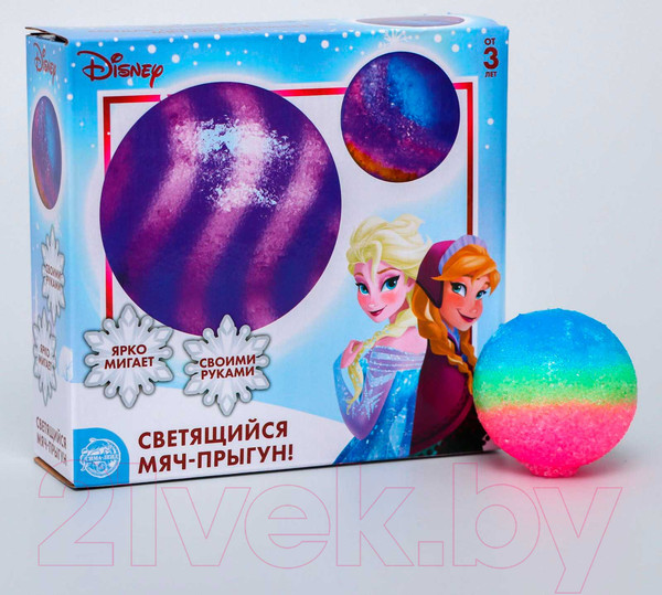 Изображение товара Набор для опытов Disney Прыгающий мяч. Холодное сердце 908A-15A / 4916125