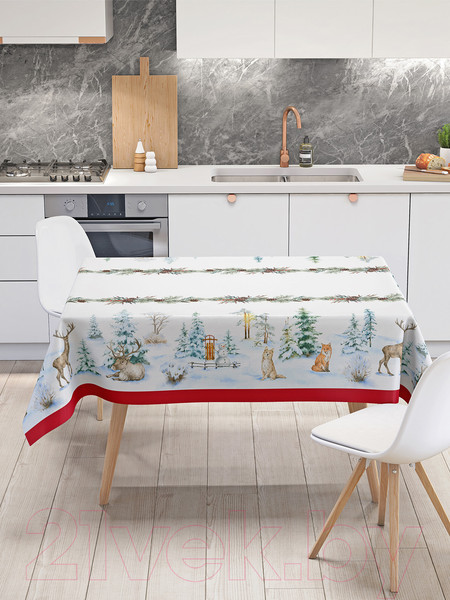 Изображение товара Скатерть Samsara Home Лесные друзья 145СК-3