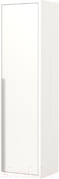 Изображение товара Шкаф-полупенал для ванной Дабер 015 / СТ15.0.0.5Б (белый древесный/ручка белая)