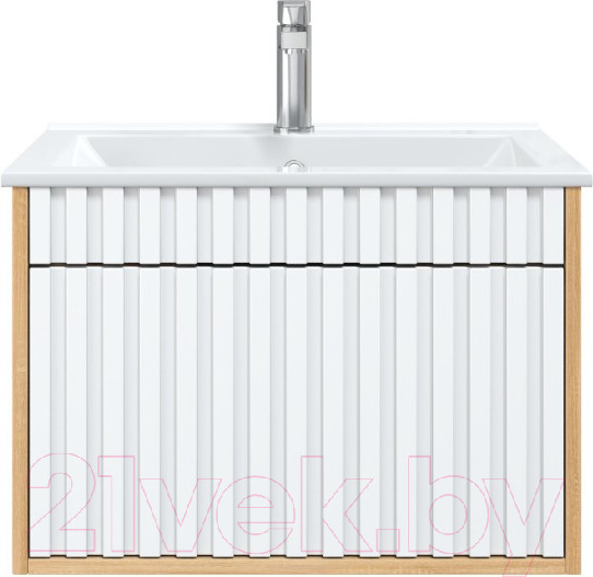 Изображение товара Тумба под умывальник Onika Дайлер 60 / 106150 (белый/дуб сонома)