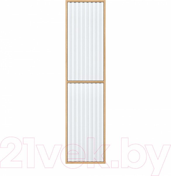 Изображение товара Шкаф-полупенал для ванной Onika Дайлер 35 / 403568 (белый/дуб сонома)