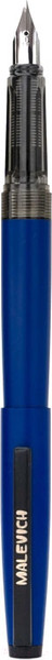 Изображение товара Ручка перьевая Малевичъ С черной тушью и значком / 196429 (ультрамарин)