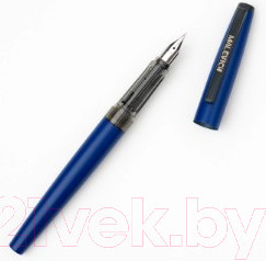 Изображение товара Ручка перьевая Малевичъ С черной тушью и значком / 196429 (ультрамарин)