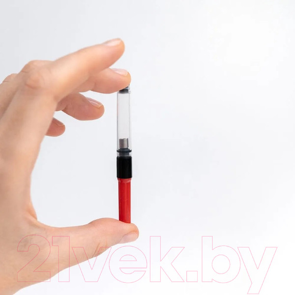 Изображение товара Ручка перьевая Малевичъ С черной тушью и значком / 196430 (мандарин)