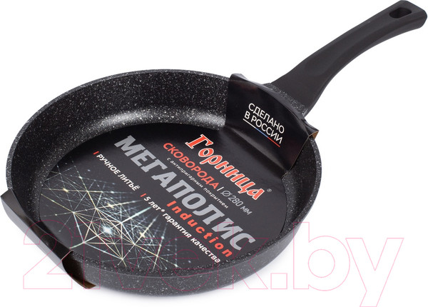 Изображение товара Сковорода Горница Мегаполис EC9281CR-4 (серебристый)