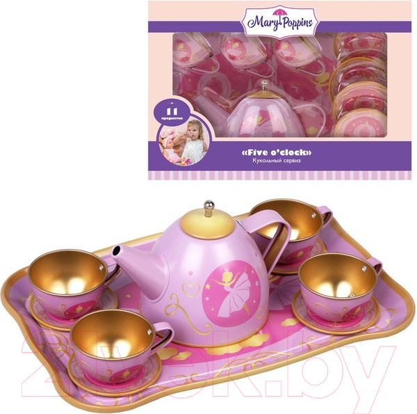 Изображение товара Набор игрушечной посуды Mary Poppins Принцесса / 453343 