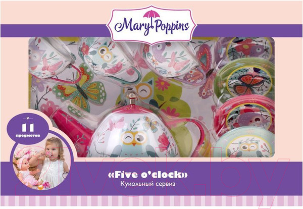 Изображение товара Набор игрушечной посуды Mary Poppins Совы / 453344 