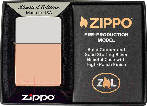 Изображение товара Зажигалка Zippo Bimetal / 48694