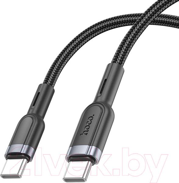 Изображение товара Кабель Hoco U117 Type-C to Type-C (черный)
