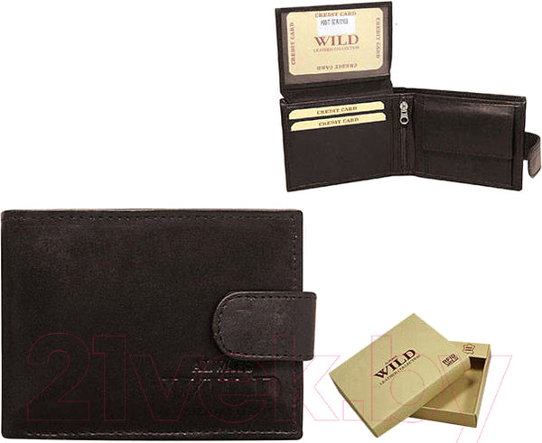 Изображение товара Портмоне Always Wild 00IT-P-SCR (темно-коричневый)