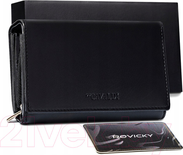 Изображение товара Портмоне Cedar 4U Cavaldi / 57006-SPN-8294 (черный)