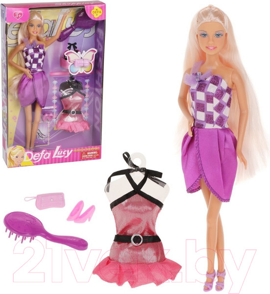 Изображение товара Кукла с аксессуарами Defa Lucy Модница / 8212b