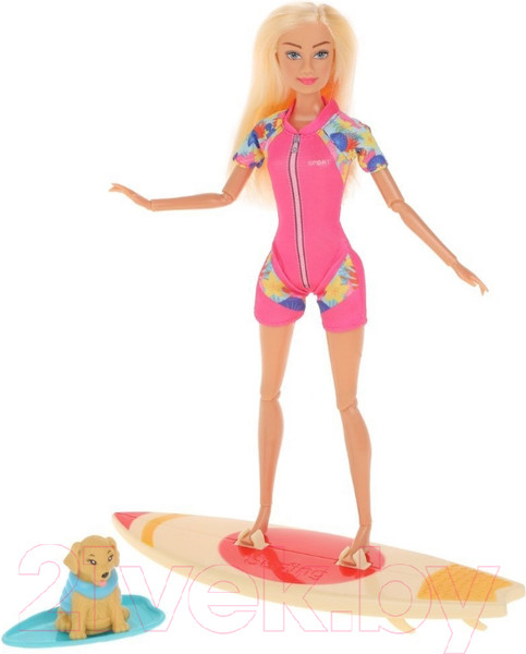 Изображение товара Кукла с аксессуарами Defa Lucy Пляжный отдых / 8471 (розовый)