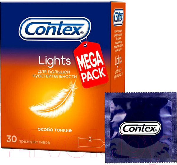 Изображение товара Презервативы Contex Lights №30 особо тонкие