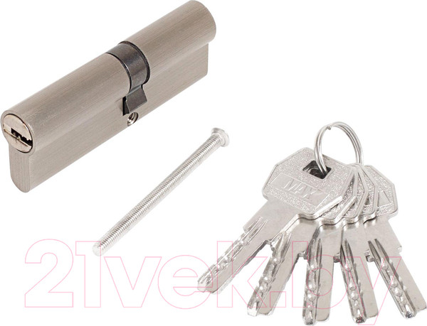 Изображение товара Цилиндровый механизм замка Стандарт Max 90 (40х50) SN перф. ключ/ключ (5 ключей)