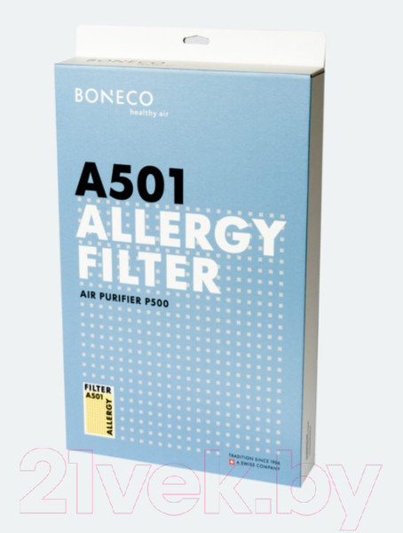 Изображение товара Фильтр для очистителя воздуха Boneco Air-O-Swiss Allergy A501