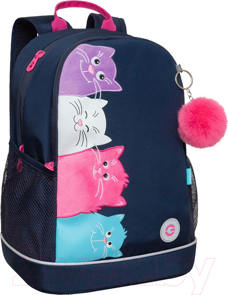 Изображение товара Школьный рюкзак Grizzly RG-463-6 (синий)