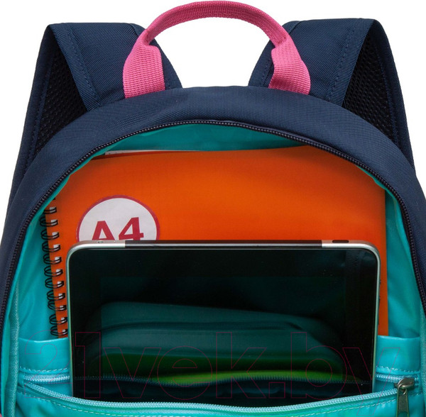 Изображение товара Школьный рюкзак Grizzly RG-463-6 (синий)