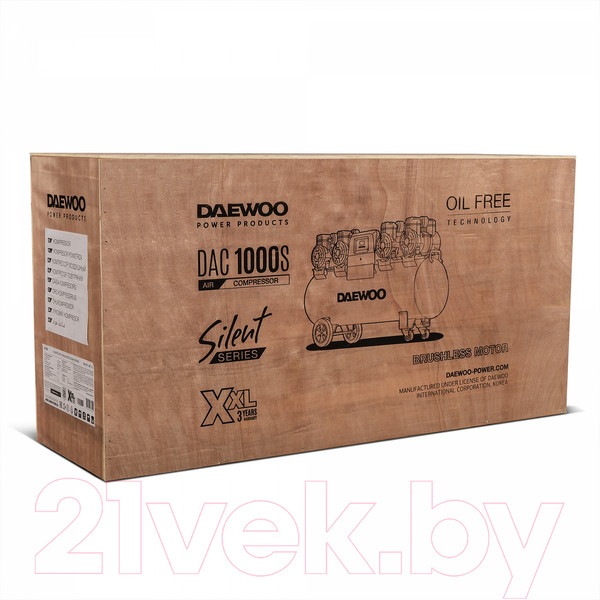 Изображение товара Воздушный компрессор Daewoo Power DAC 1000S