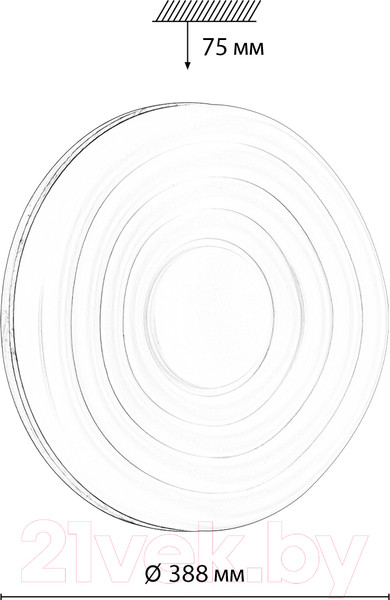 Изображение товара Потолочный светильник Sonex Pale 7674/DL