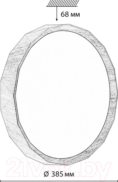 Изображение товара Потолочный светильник Sonex Basica 7637/DL