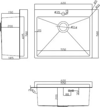 Изображение товара Сушилка для раковины Arfeka Eco RM AR (золото)
