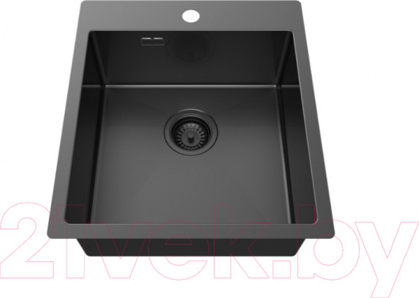 Изображение товара Мойка кухонная ZORG ZRN 5045 Premium PVD Gunblack