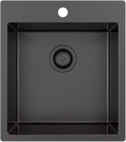 Изображение товара Мойка кухонная ZORG ZRN 5045 Premium PVD Gunblack
