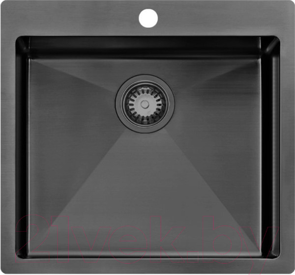 Изображение товара Мойка кухонная ZORG ZRN 5055 Premium PVD Gunblack