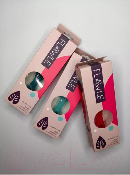 Изображение товара Расческа Flawle Spiral Brush 2.101.01 Frosty Blue
