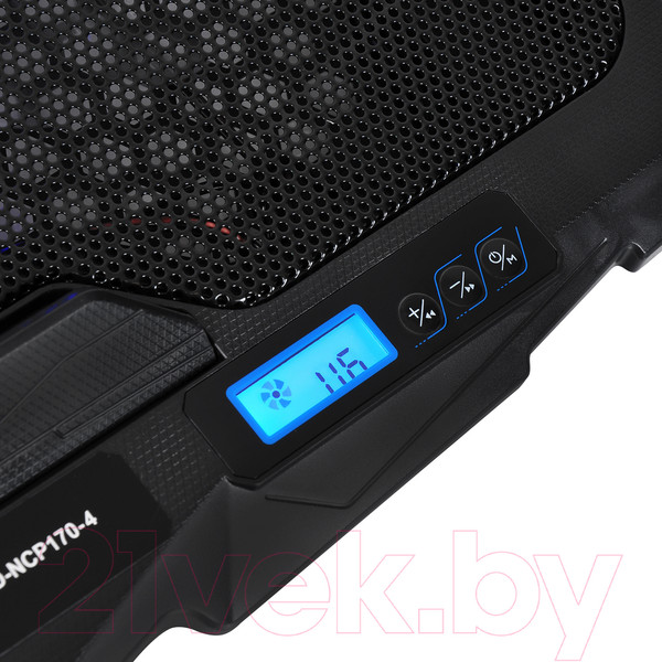 Изображение товара Подставка для ноутбука Digma D-NCP170-4 (черный)