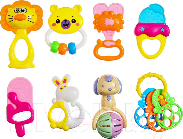 Изображение товара Набор погремушек Крошка Я Яркое настроение 01770 / 4157232