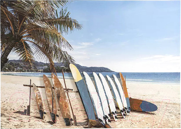 Изображение товара Картина Bergenson Bjorn By 3D Surf. Beach / BB0000595