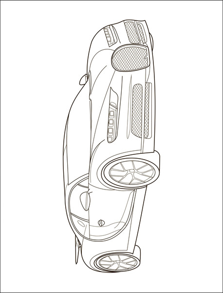 Изображение товара Раскраска Мозаика-Синтез Классные раскраски. Автомобили / МС13761