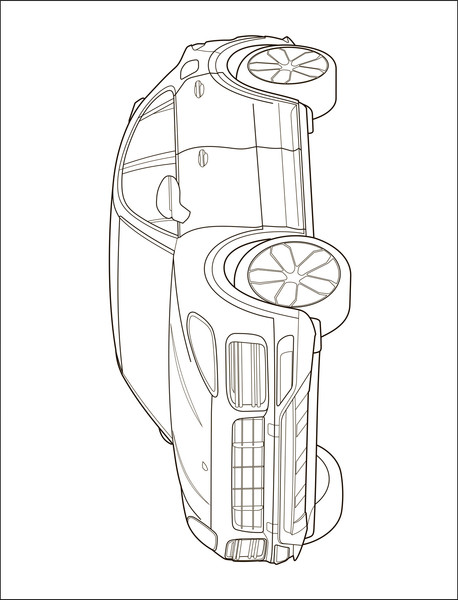 Изображение товара Раскраска Мозаика-Синтез Классные раскраски. Автомобили / МС13761