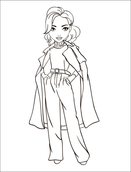 Изображение товара Раскраска Мозаика-Синтез Классные раскраски. Модницы / МС13764