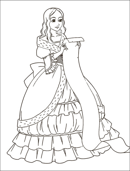 Изображение товара Раскраска Мозаика-Синтез Классные раскраски. Принцессы / МС13765