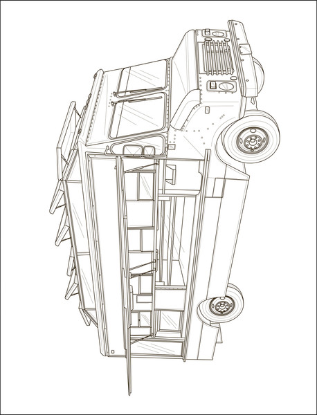 Изображение товара Раскраска Мозаика-Синтез Классные раскраски. Транспорт / МС13768