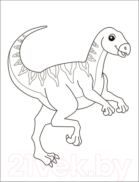 Изображение товара Раскраска Мозаика-Синтез Раскраски для малышей. Динозавры / МС13759