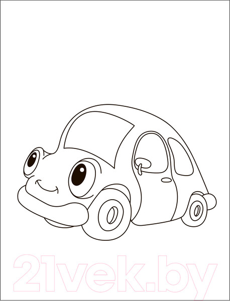 Изображение товара Раскраска Мозаика-Синтез Раскраски для малышей. Транспорт / МС13755