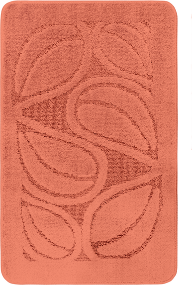 Изображение товара Коврик для ванной Shahintex Flora 60x100 / 2505 (имбирный)