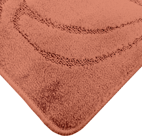 Изображение товара Коврик для ванной Shahintex Flora 60x100 / 2505 (имбирный)