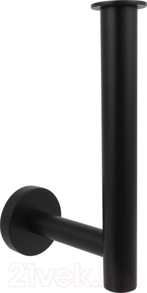 Изображение товара Держатель для туалетной бумаги Aquatek Вега AQ4007MB (матовый черный)