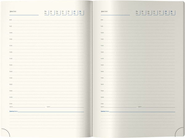 Изображение товара Ежедневник Berlingo Western A5 / UD3_85506 (136л, желтый)