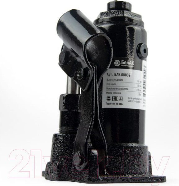 Изображение товара Бутылочный домкрат БелАК БАК.00039