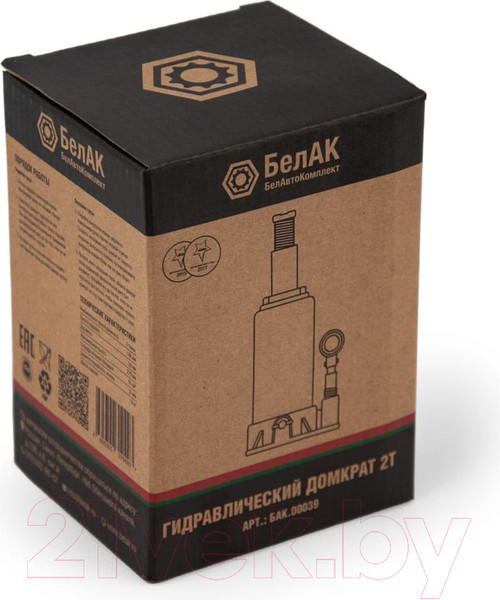 Изображение товара Бутылочный домкрат БелАК БАК.00039