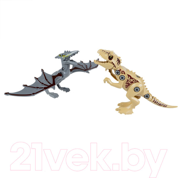 Изображение товара Конструктор Bondibon Динозавры 3 в 1 / ВВ6259 